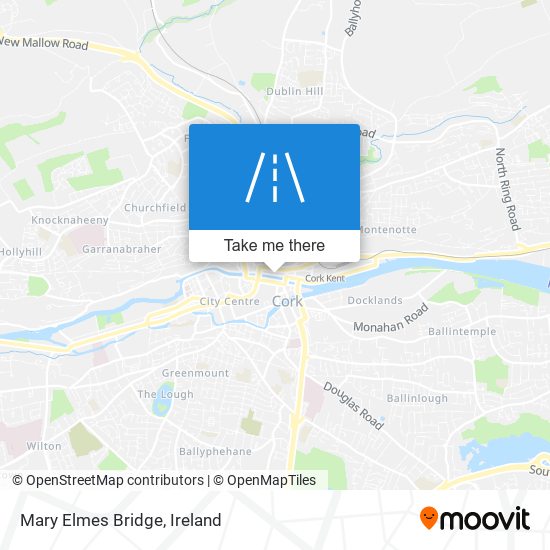 Mary Elmes Bridge map