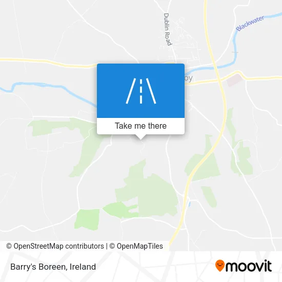 Barry's Boreen map