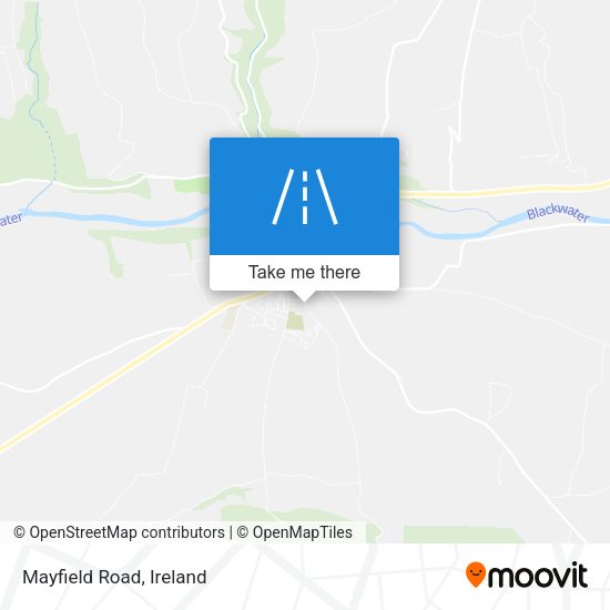 Mayfield Road map