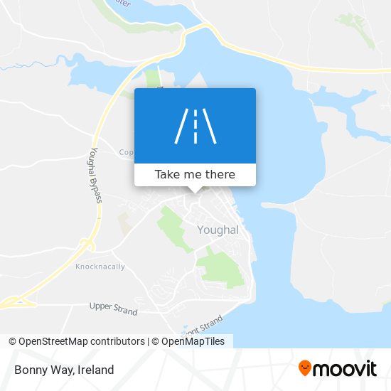 Bonny Way map