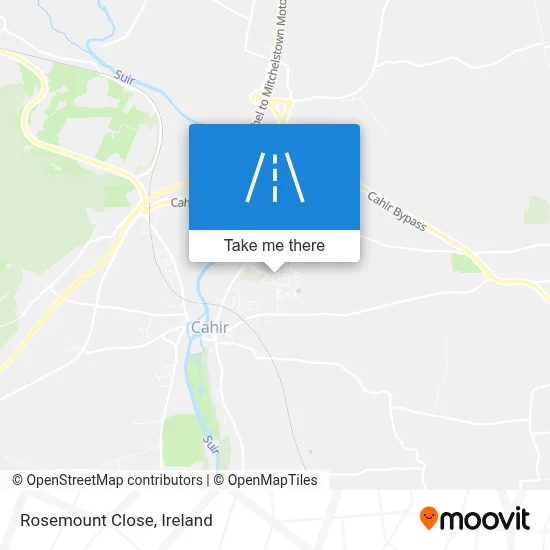 Rosemount Close map