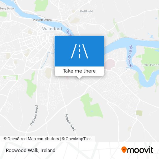 Rocwood Walk map