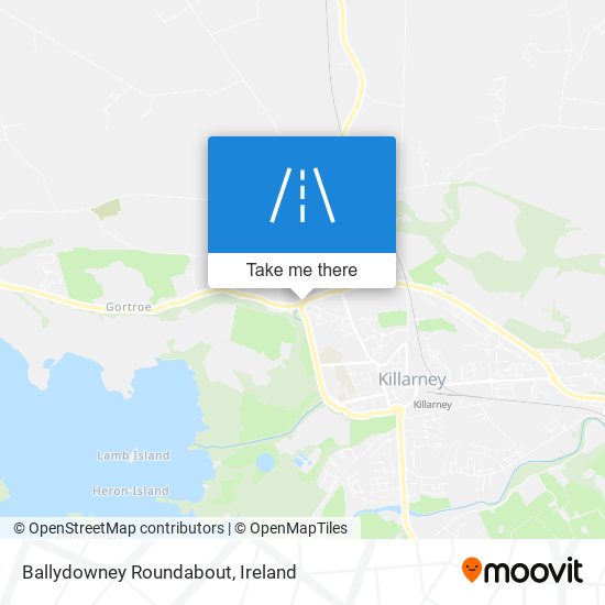 Ballydowney Roundabout map