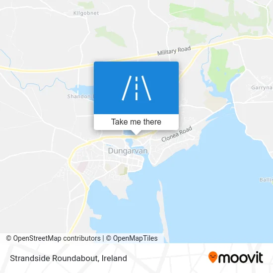 Strandside Roundabout map