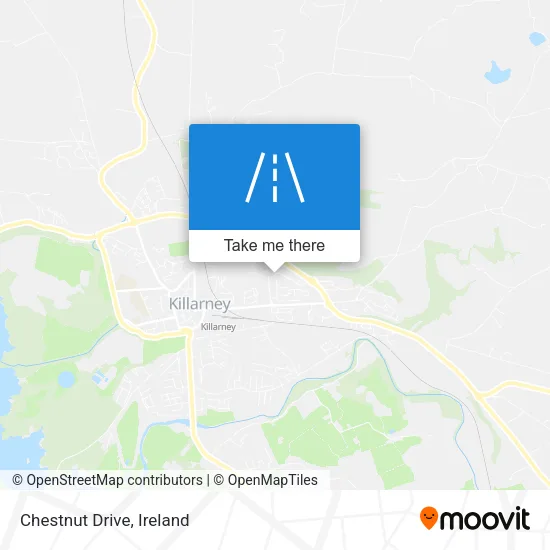 Chestnut Drive map