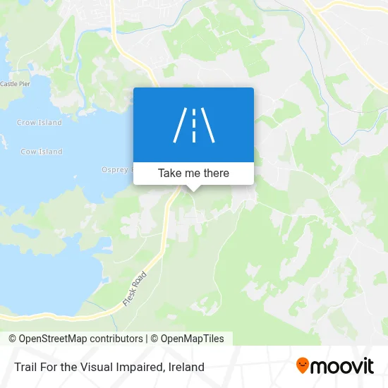Trail For the Visual Impaired map