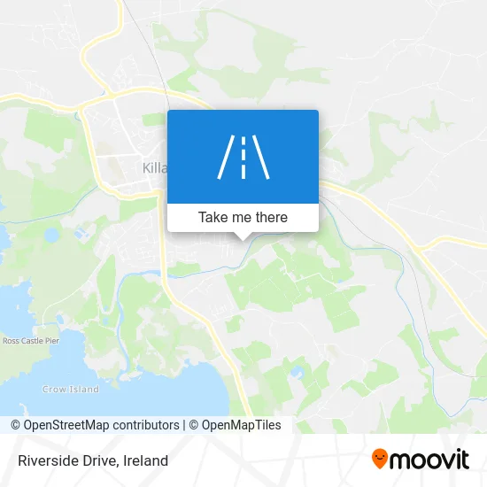 Riverside Drive map