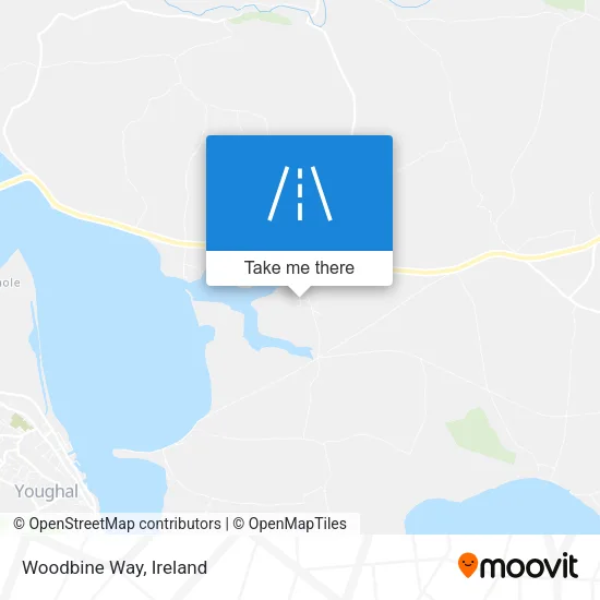 Woodbine Way map