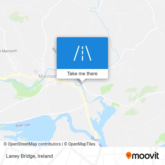 Laney Bridge map