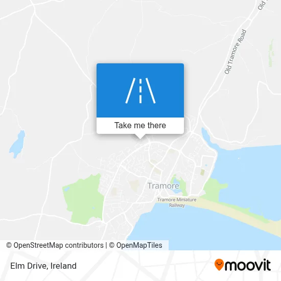 Elm Drive map