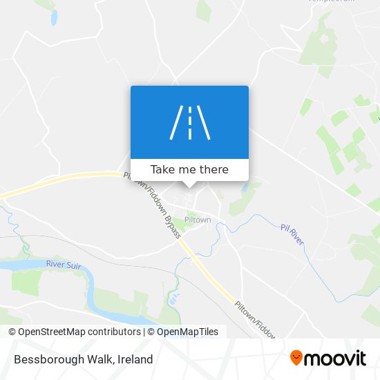 Bessborough Walk map