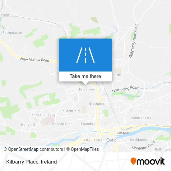 Kilbarry Place map