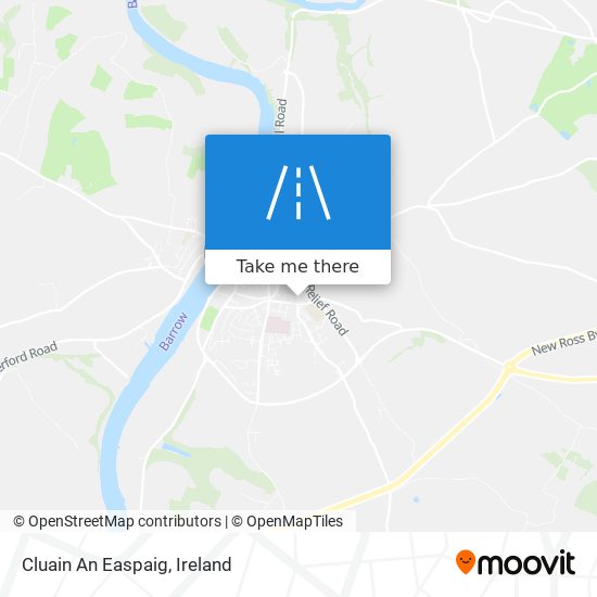 Cluain An Easpaig map