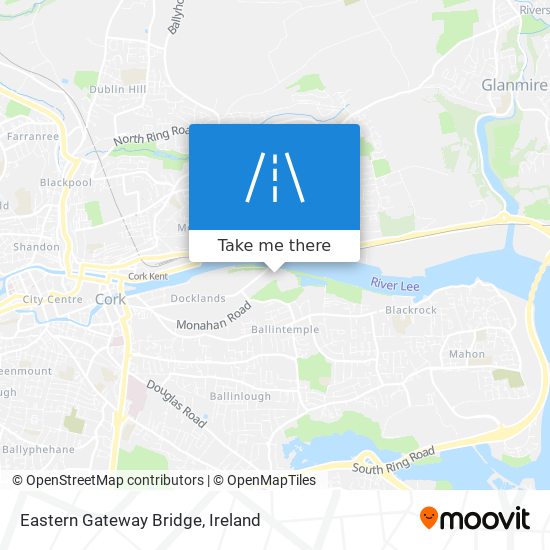 Eastern Gateway Bridge map
