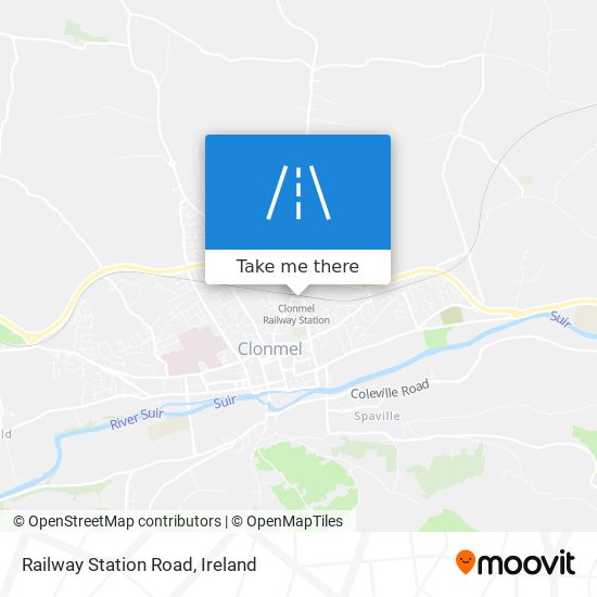 Railway Station Road plan