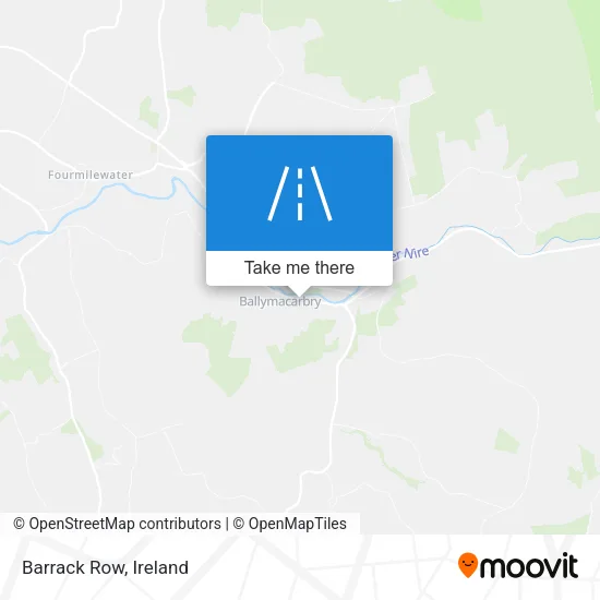Barrack Row map