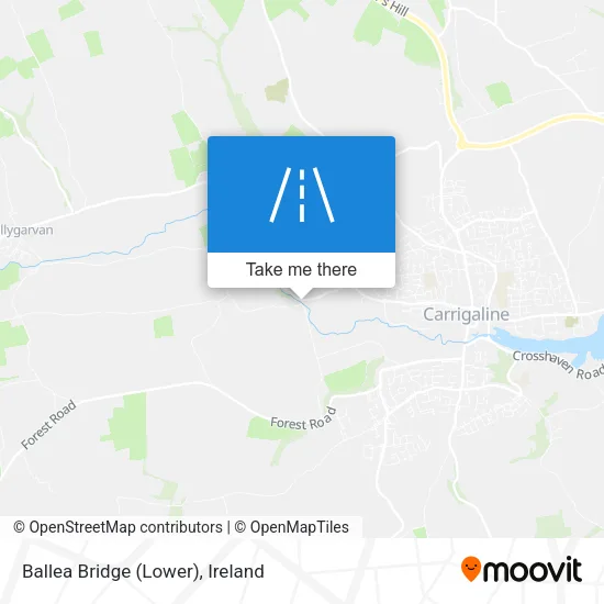 Ballea Bridge (Lower) map