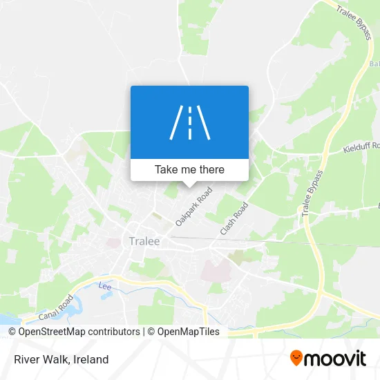 River Walk map