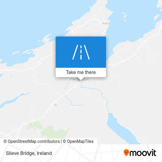 Slieve Bridge map