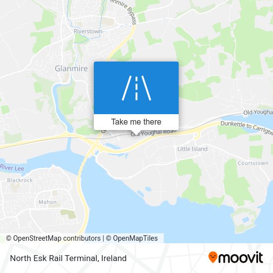 North Esk Rail Terminal map
