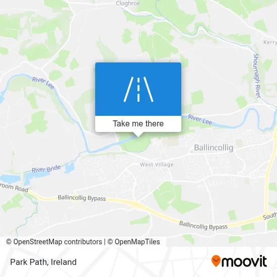 Park Path map