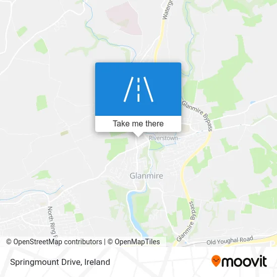Springmount Drive map