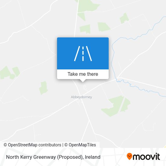 North Kerry Greenway (Proposed) map