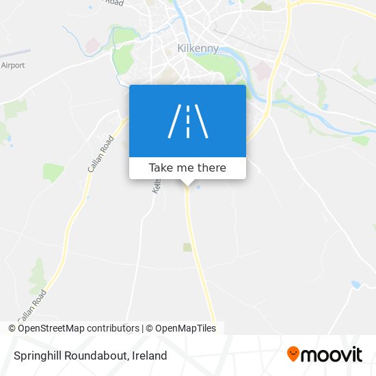 Springhill Roundabout map