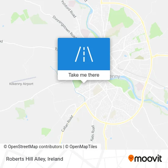 Roberts Hill Alley map