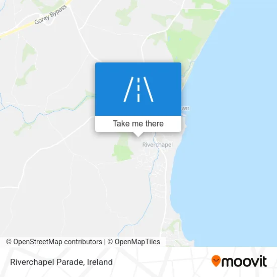 Riverchapel Parade map