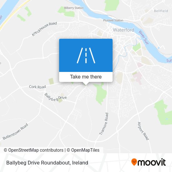 Ballybeg Drive Roundabout map