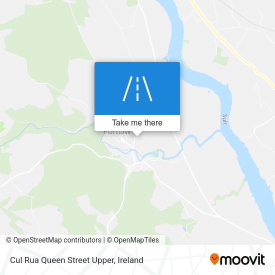 Cul Rua Queen Street Upper map