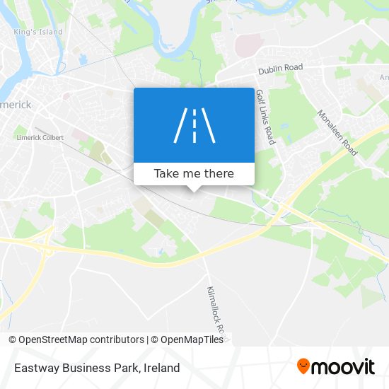 Eastway Business Park map