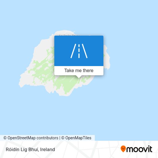 Róidín Lig Bhuí map