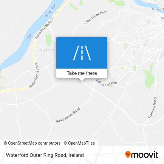 Waterford Outer Ring Road map