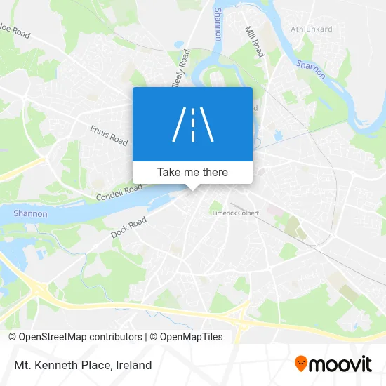 Mt. Kenneth Place map