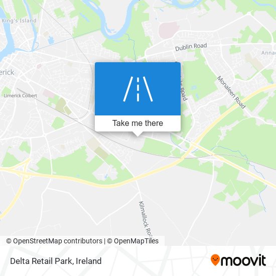 Delta Retail Park map