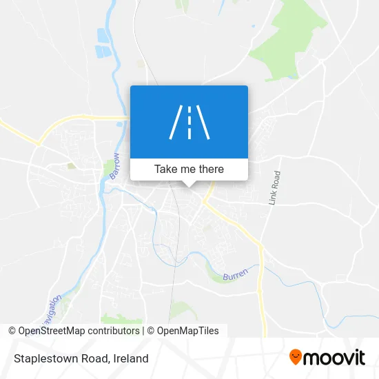 Staplestown Road map