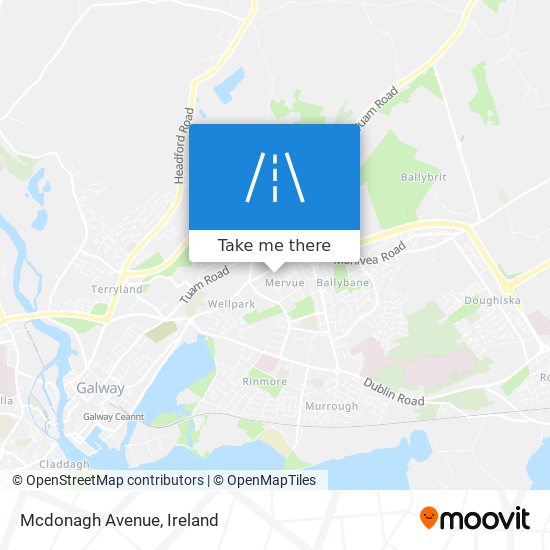 Mcdonagh Avenue map
