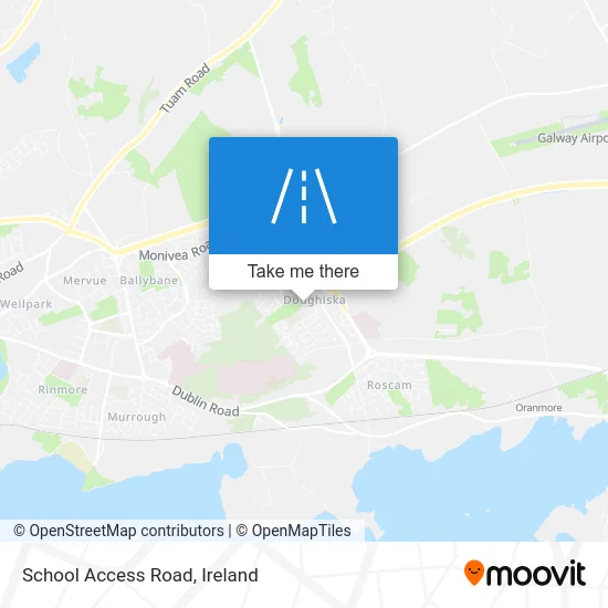School Access Road map