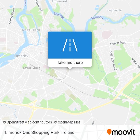 Limerick One Shopping Park map