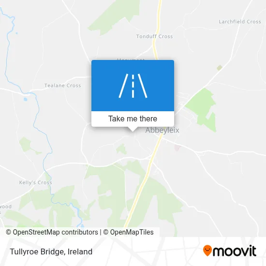 Tullyroe Bridge map