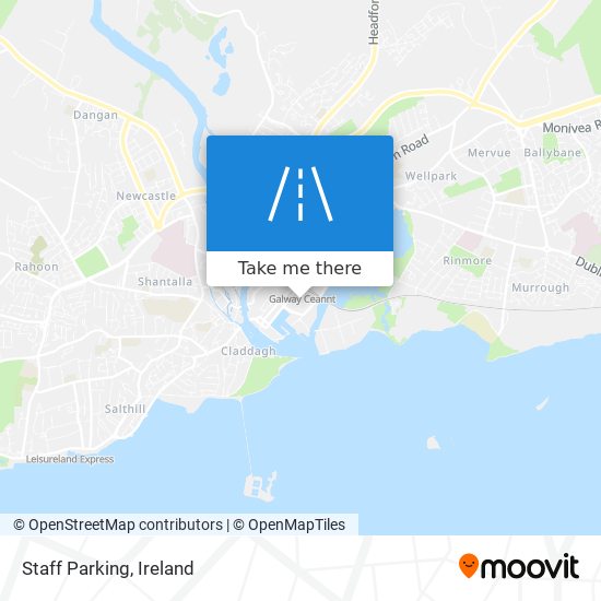 Staff Parking map