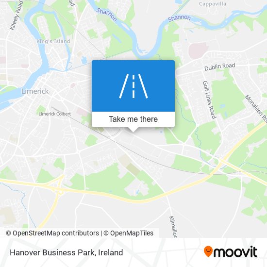 Hanover Business Park map