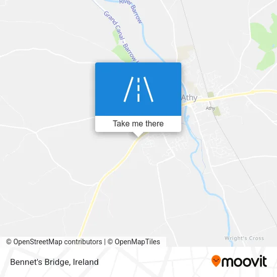 Bennet's Bridge map