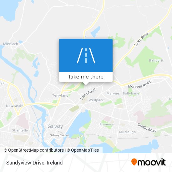 Sandyview Drive map