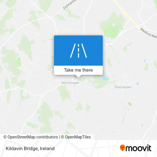 Kildavin Bridge map