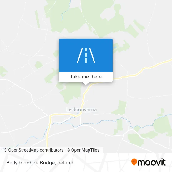 Ballydonohoe Bridge map