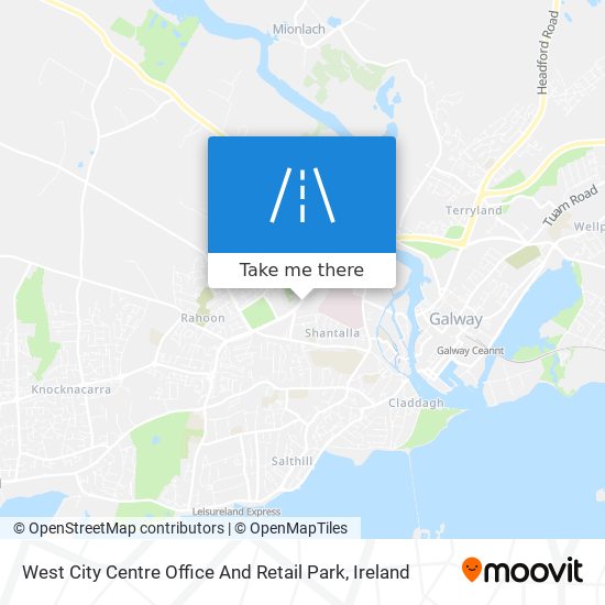 West City Centre Office And Retail Park plan