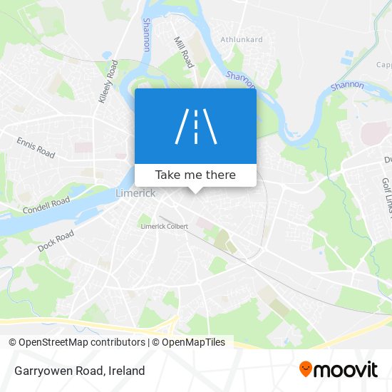 Garryowen  Road plan